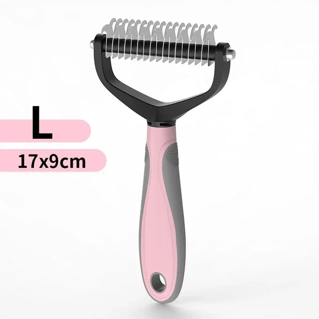 Stainless Steel Cat Hair Removal Grooming Comb Dog Brush – Cat Supplies