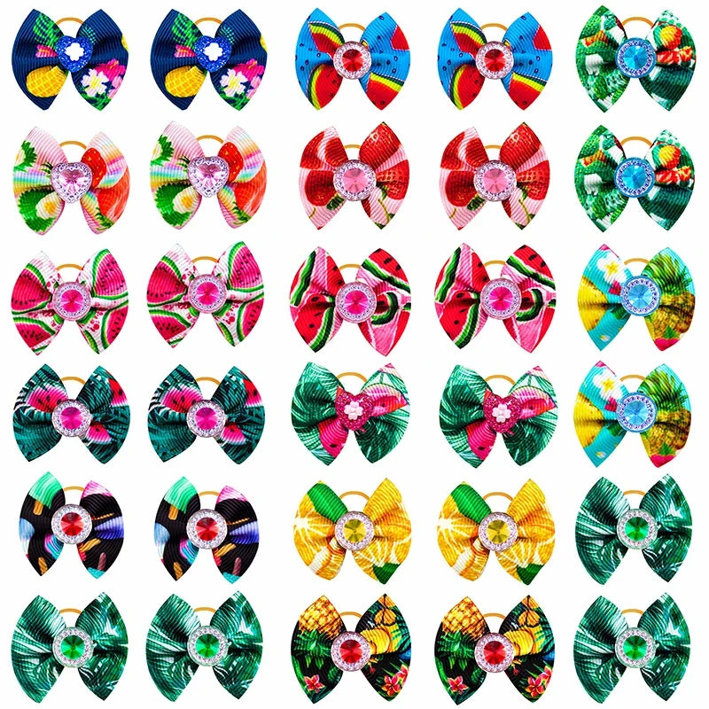 50/100pcs Small Dog Accessories Dog Bowtie - MyPetDollar.com