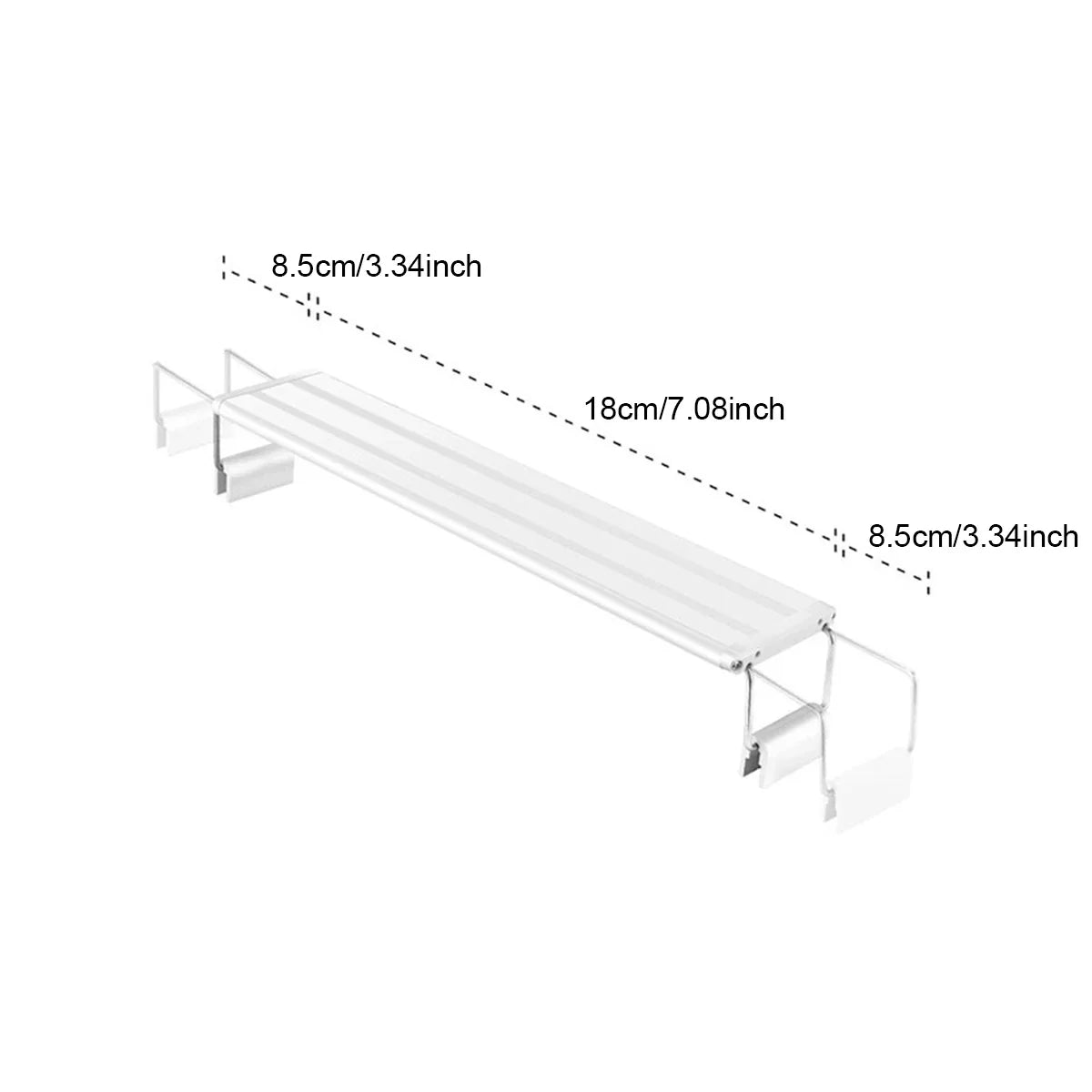 Aluminum Extensible LED Fish Tank Light Color Changeable Rgb Aquarium – 4 Colors