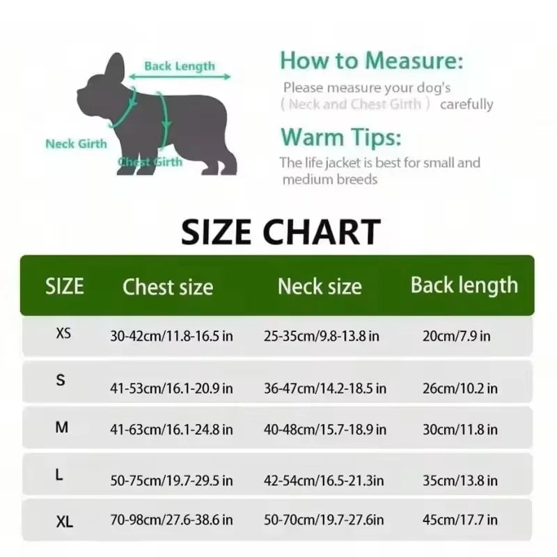 Dog Life Vest for Swimming Boating High - MyPetDollar.com