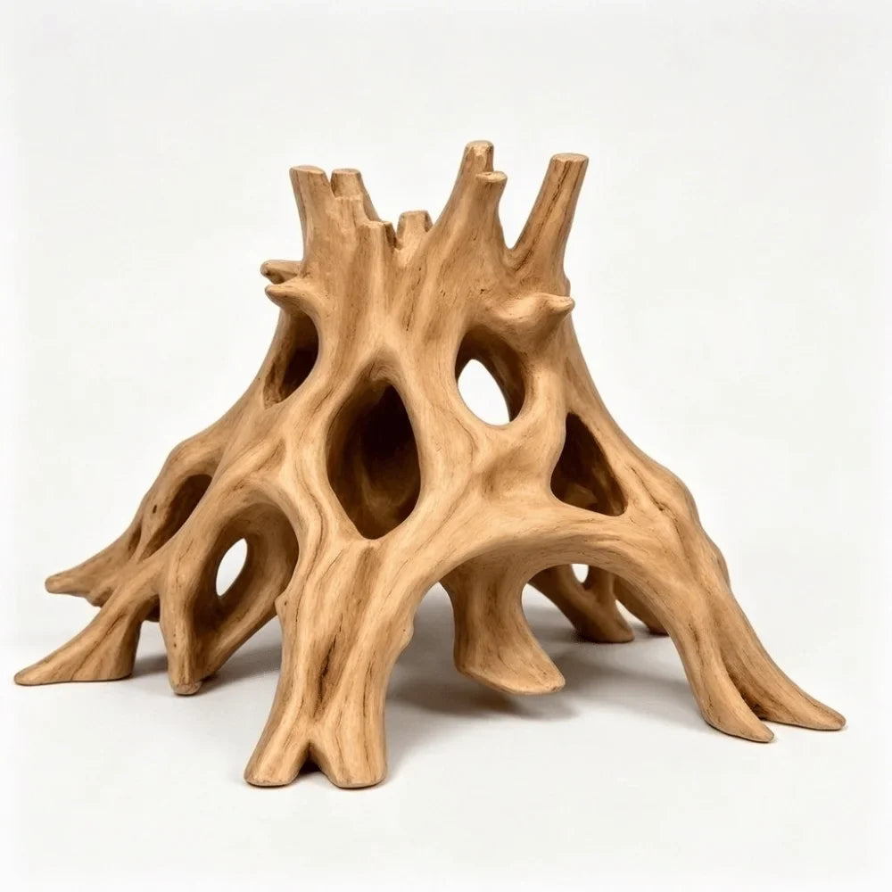Tree Trunk Fish Shrimp Hiding Cave – Aquarium Decorations & Ornaments