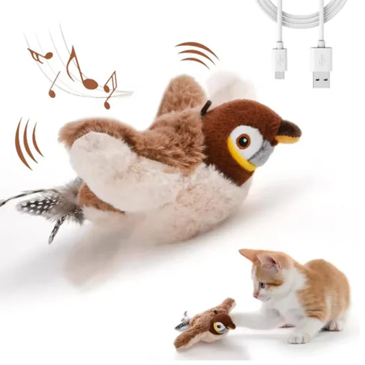 Hot Simulated Bird Cat Toy Interactive Toys - MyPetDollar.com