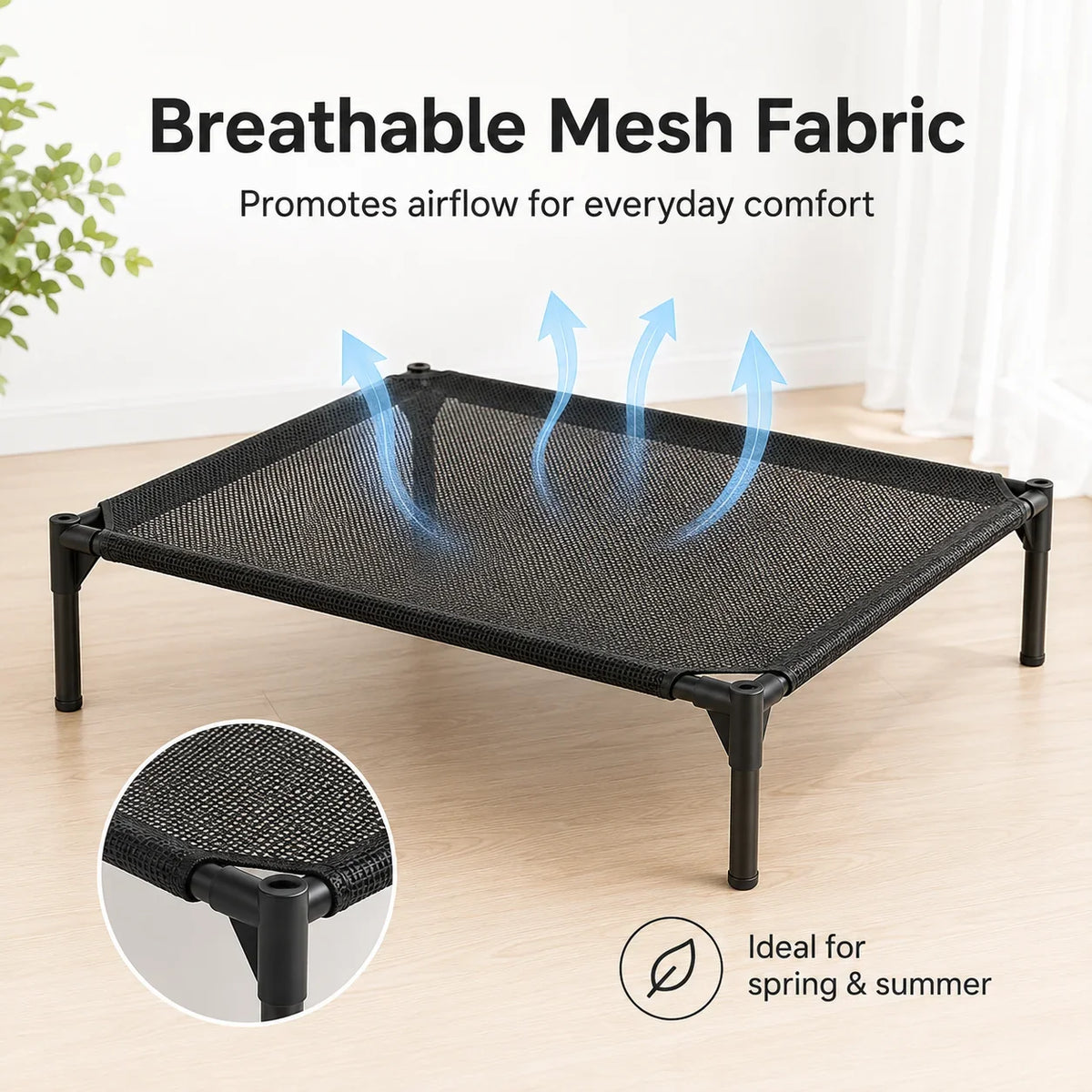 Elevated Pet Bed Raised Dog Cot Breathable - MyPetDollar.com