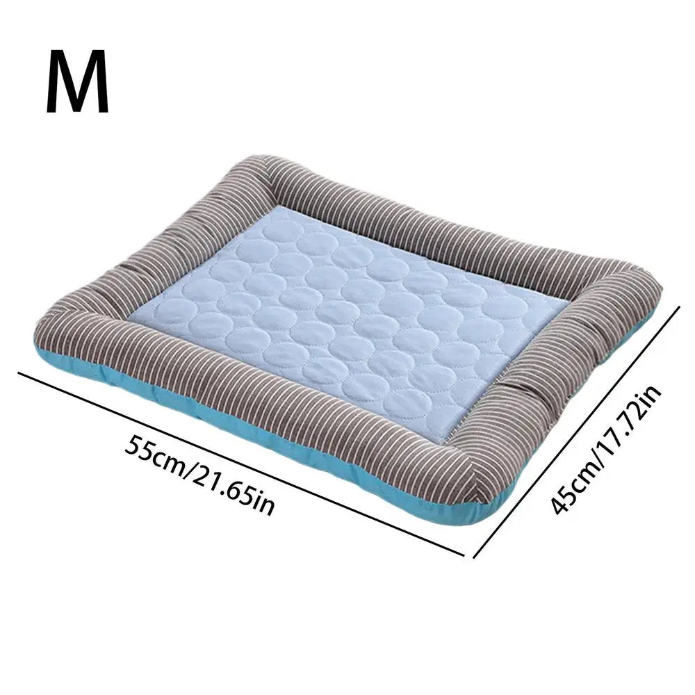 Breathable Cooling Pad Bed for Dogs & Cats Puppy Kitten Cool Mat, Soft