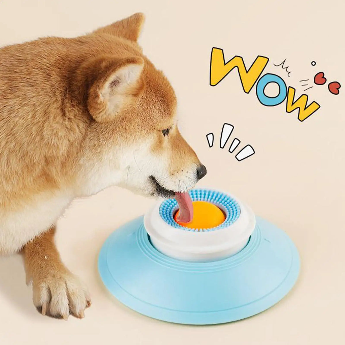 Pet Lick Mat Anti-spill Slow Food Plate - MyPetDollar.com