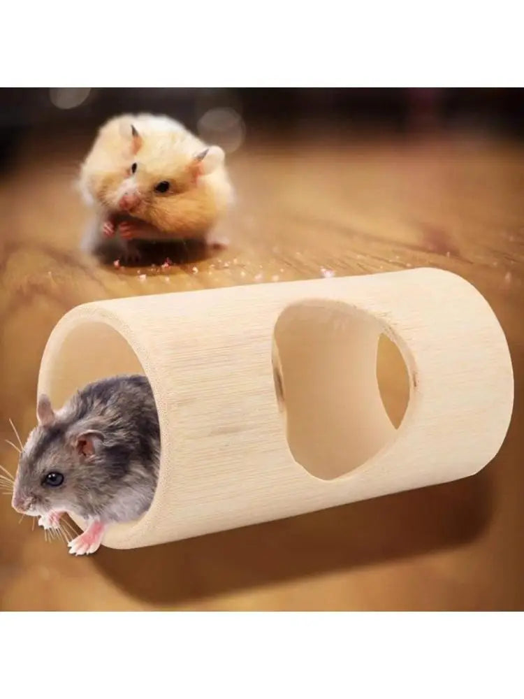 Small Pet Tunnels Hideaway Tube Natural Chew - MyPetDollar.com