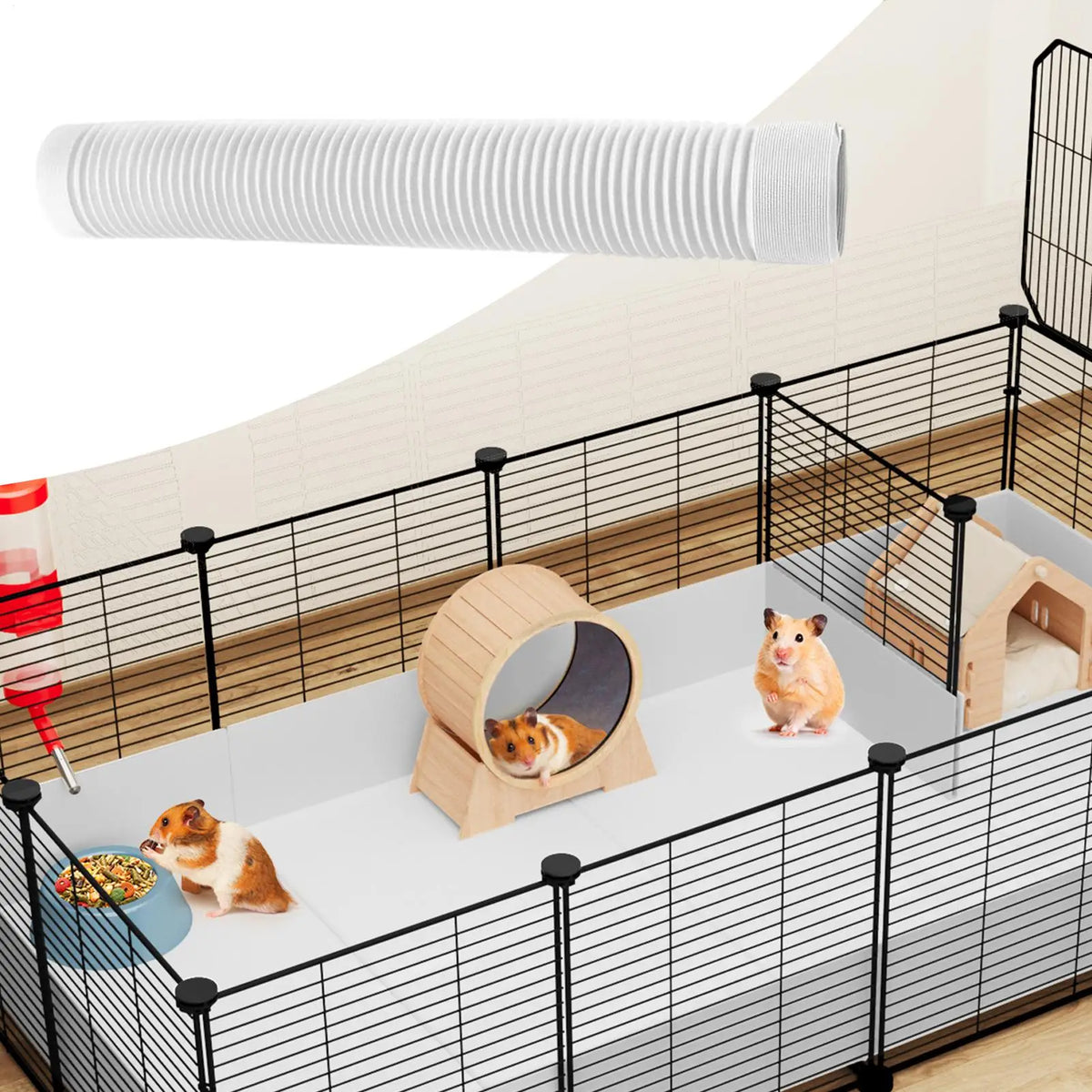 Hamster Play Tunnel Retractable Play Tunnel - MyPetDollar.com