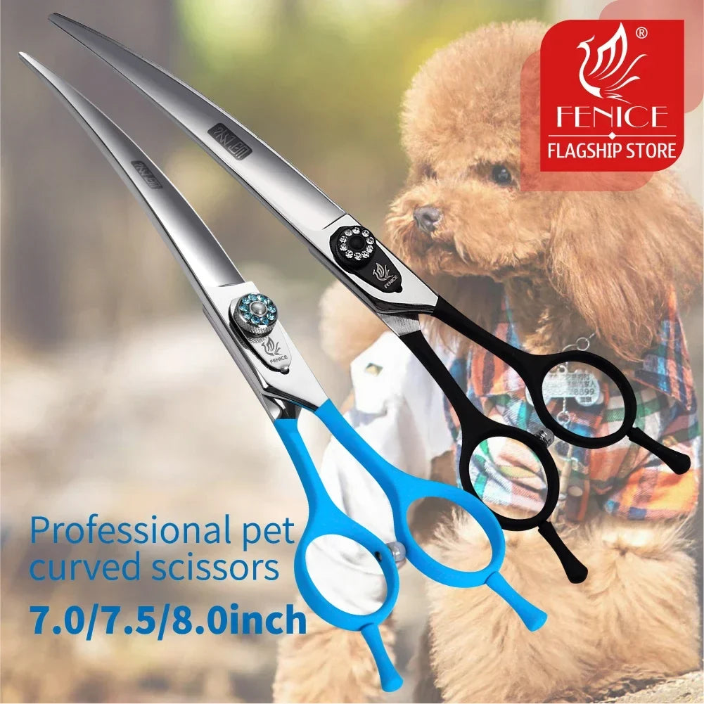 Fenice 7.0 7.5 8.0 Inch Professional Black - MyPetDollar.com