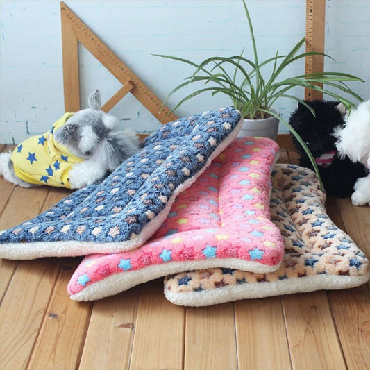 Dog Bed Thickened Dog Mat Pet Cat Soft - MyPetDollar.com