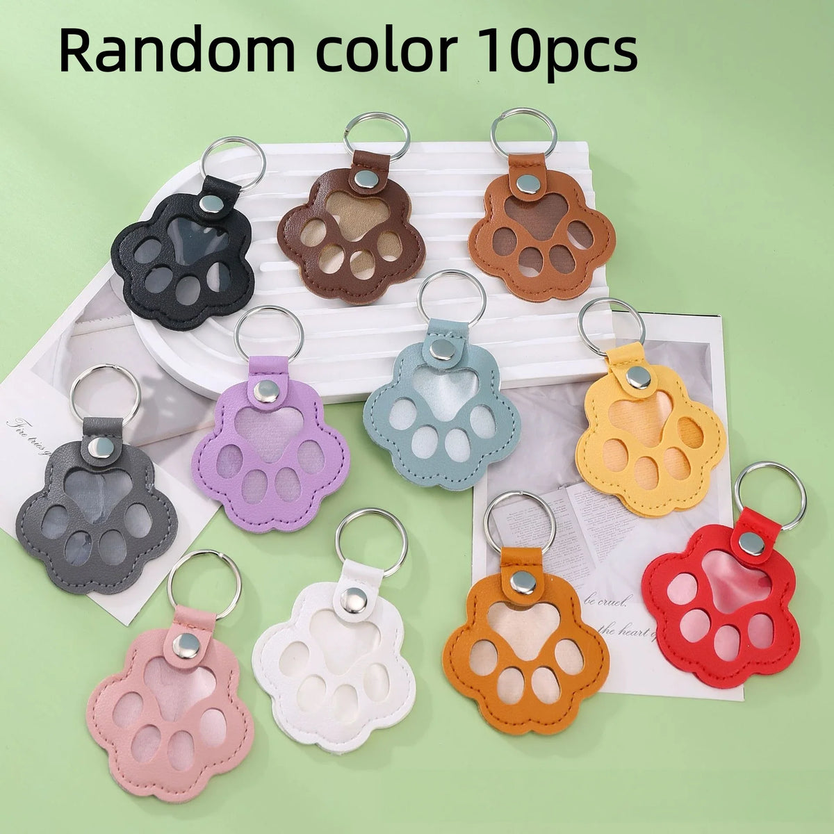 Dog Hair Collector Keychain Leather Pet - MyPetDollar.com