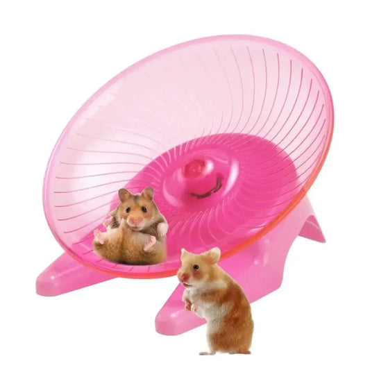 1PC Silent Flying Saucer Pet Exercise Wheel - MyPetDollar.com