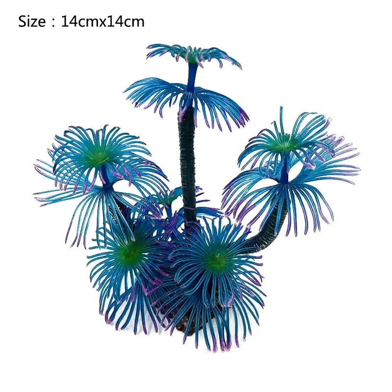 Artificial Underwater Coral Plastic Aquarium Fish Tank – 5 Colors