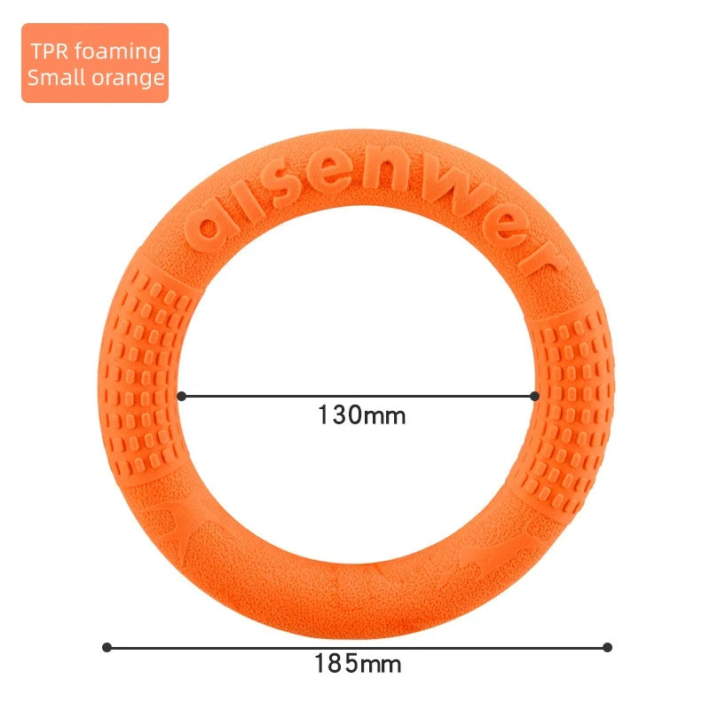 EVA Dog Flying Disc Waterproof Floating Design Chew Resistant