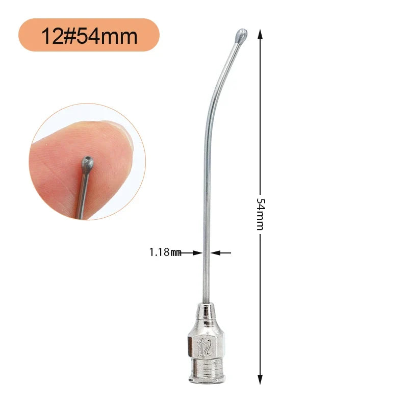 1Pcs Stainless Steel Bird Feeding Syringe - MyPetDollar.com
