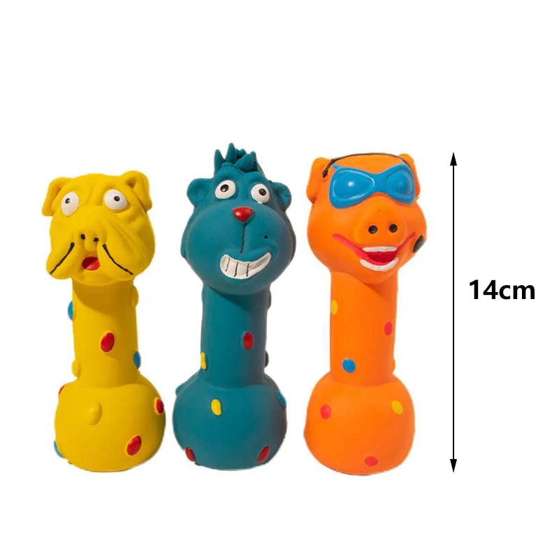 Squeaky Dog Rubber Toys Bite Resistant Dog - MyPetDollar.com