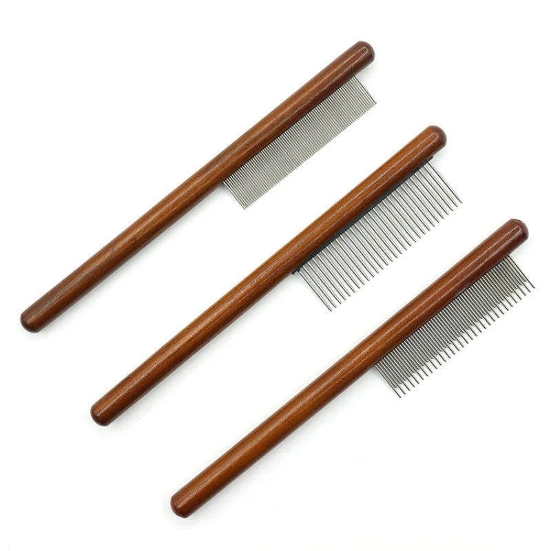 Stainless Steel Pet Hair Remover Comb – 4 Colors
