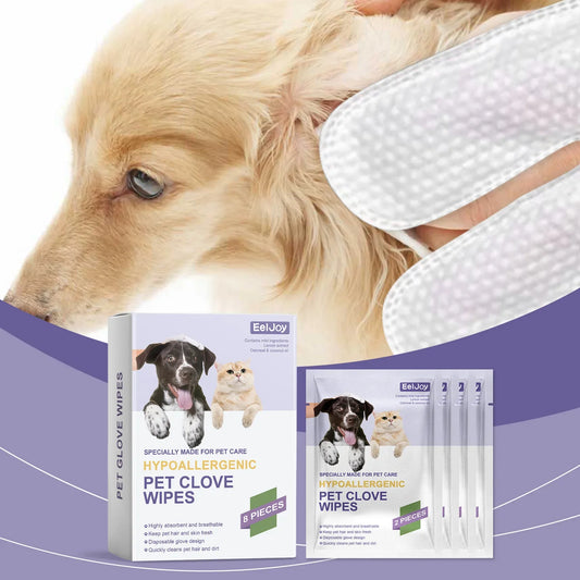Pet Cleaning Grooming Gloves No Bath - MyPetDollar.com