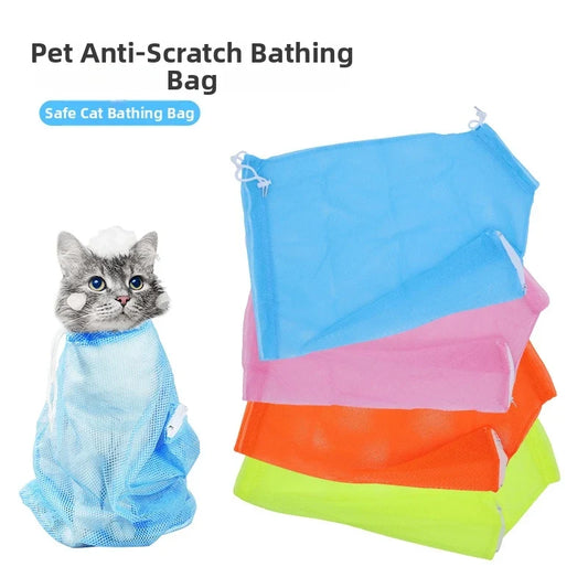 Cat Grooming Bag Mesh Wash Carrier for - MyPetDollar.com