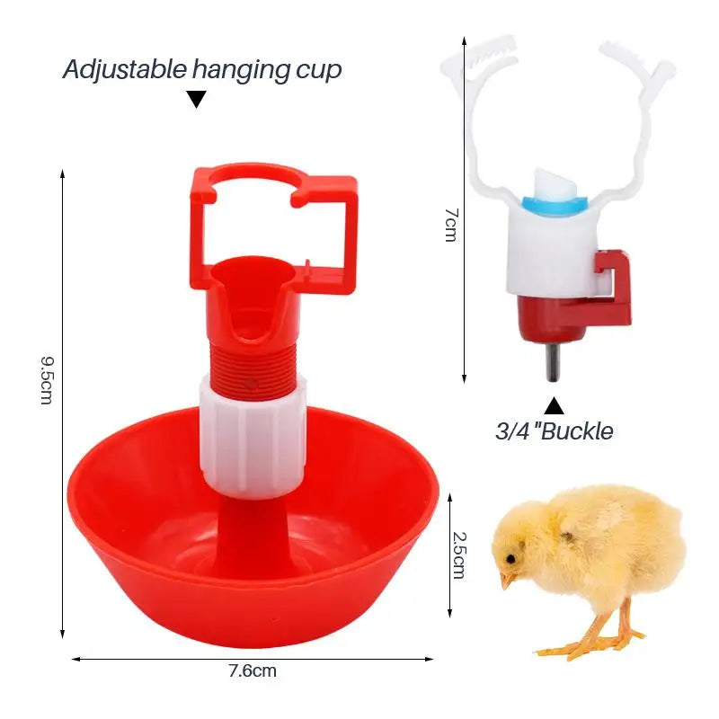 5/10/20 Pcs Automatic Chicken Water Nipple - MyPetDollar.com