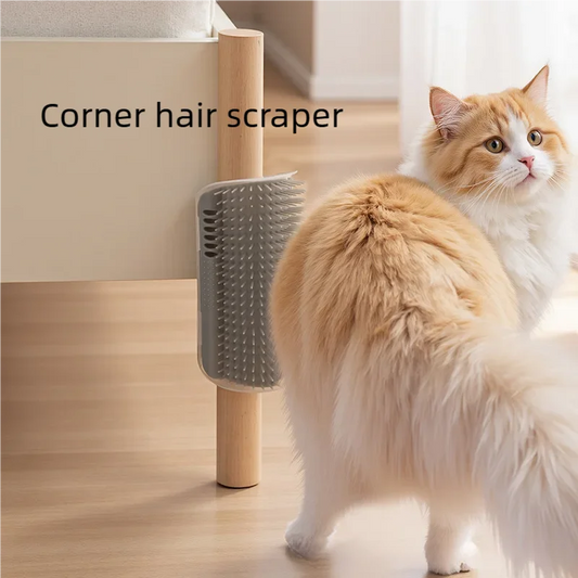 Massage Pet Cat Brush Corner Scrape Hair - MyPetDollar.com