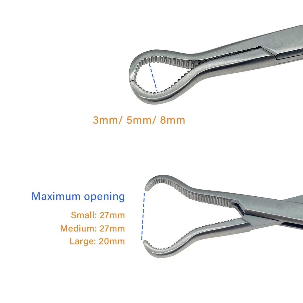 Small Serrated Bone Holding Forceps - MyPetDollar.com