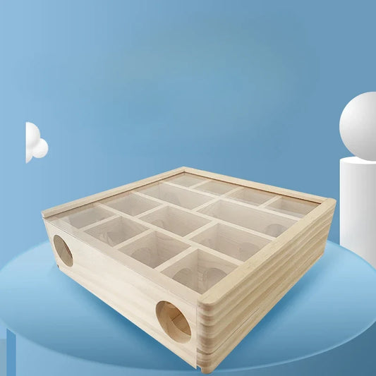 Hamster Cage Golden Wire Bear Toy Cage - MyPetDollar.com