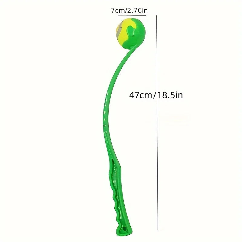 Pet Tennis Ball Launcher Stick - Interactive - MyPetDollar.com