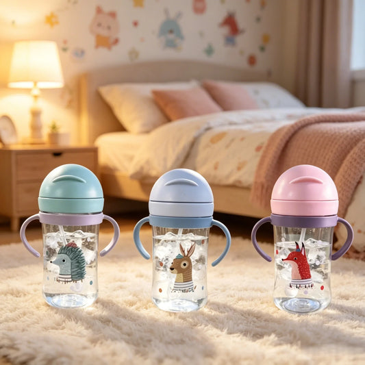 350ml Cute Cartoon Anti-Choking Handle Cup - MyPetDollar.com