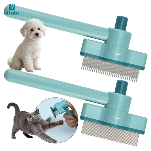 OITABI Pet Hair Removal Comb Flea Comb Cat - MyPetDollar.com