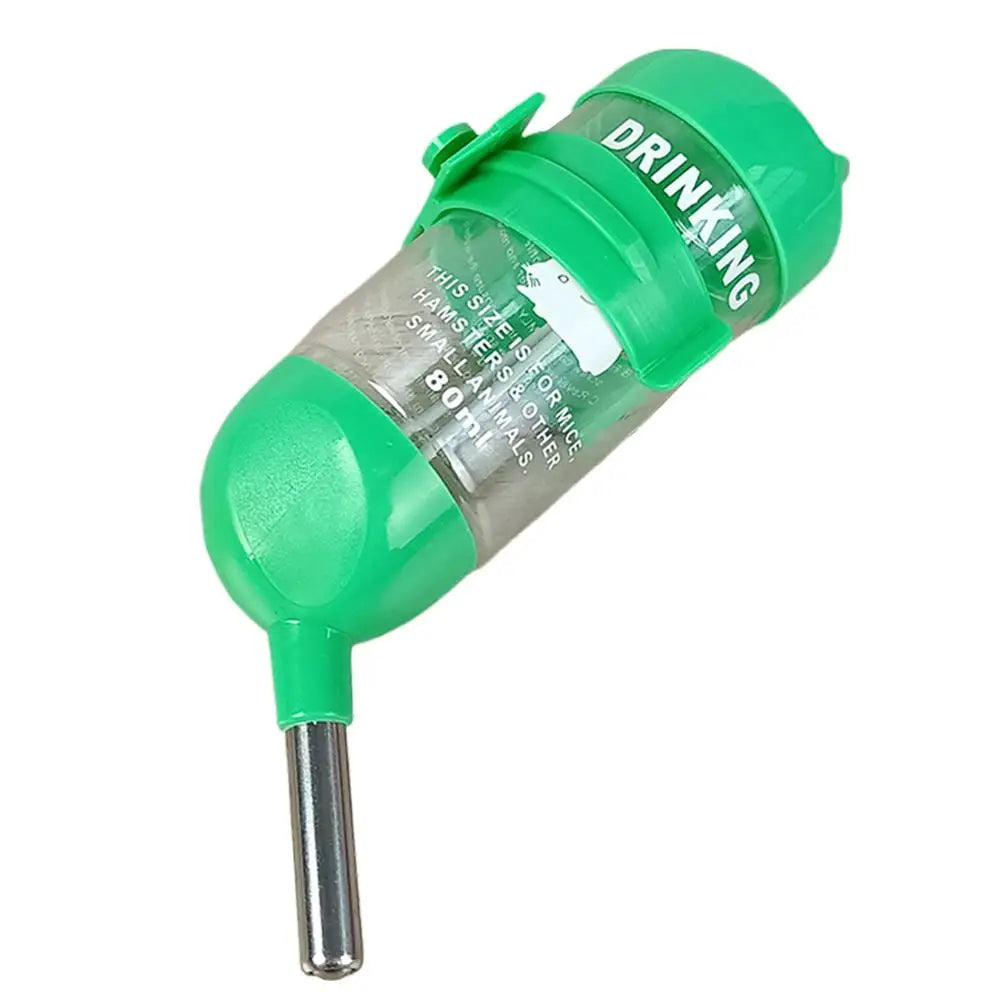 Stainless Steel Small Animal Water Bottle Hamster Drinking Fountain – 5 Colors