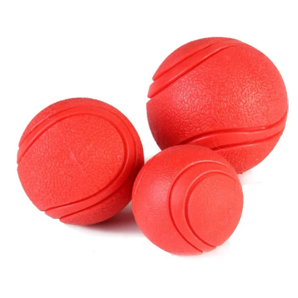 Pet Solid Elastic Toy Ball Cat/Dog Toy Ball - MyPetDollar.com