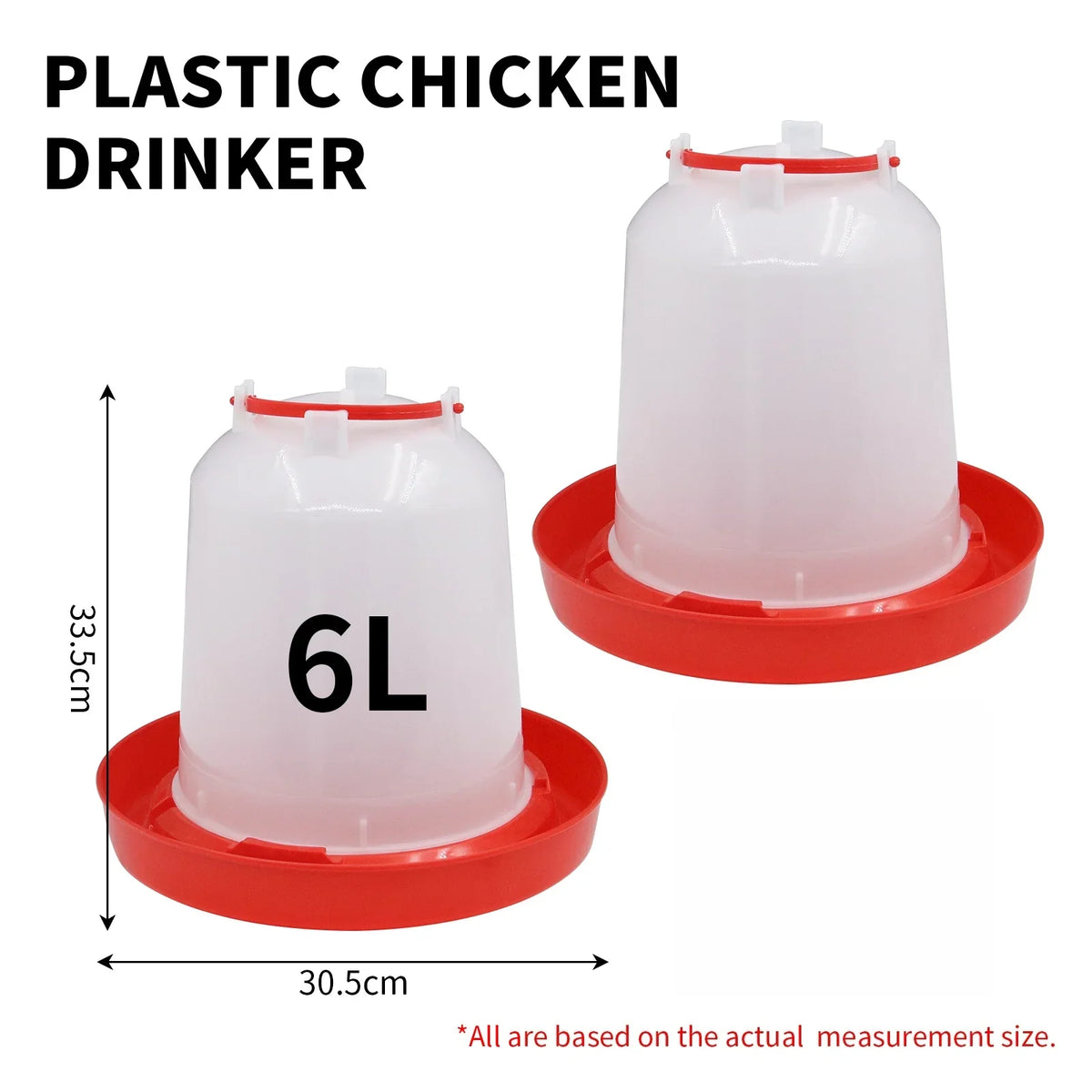 6L Automatic Chicken Coop Water Dispenser - MyPetDollar.com