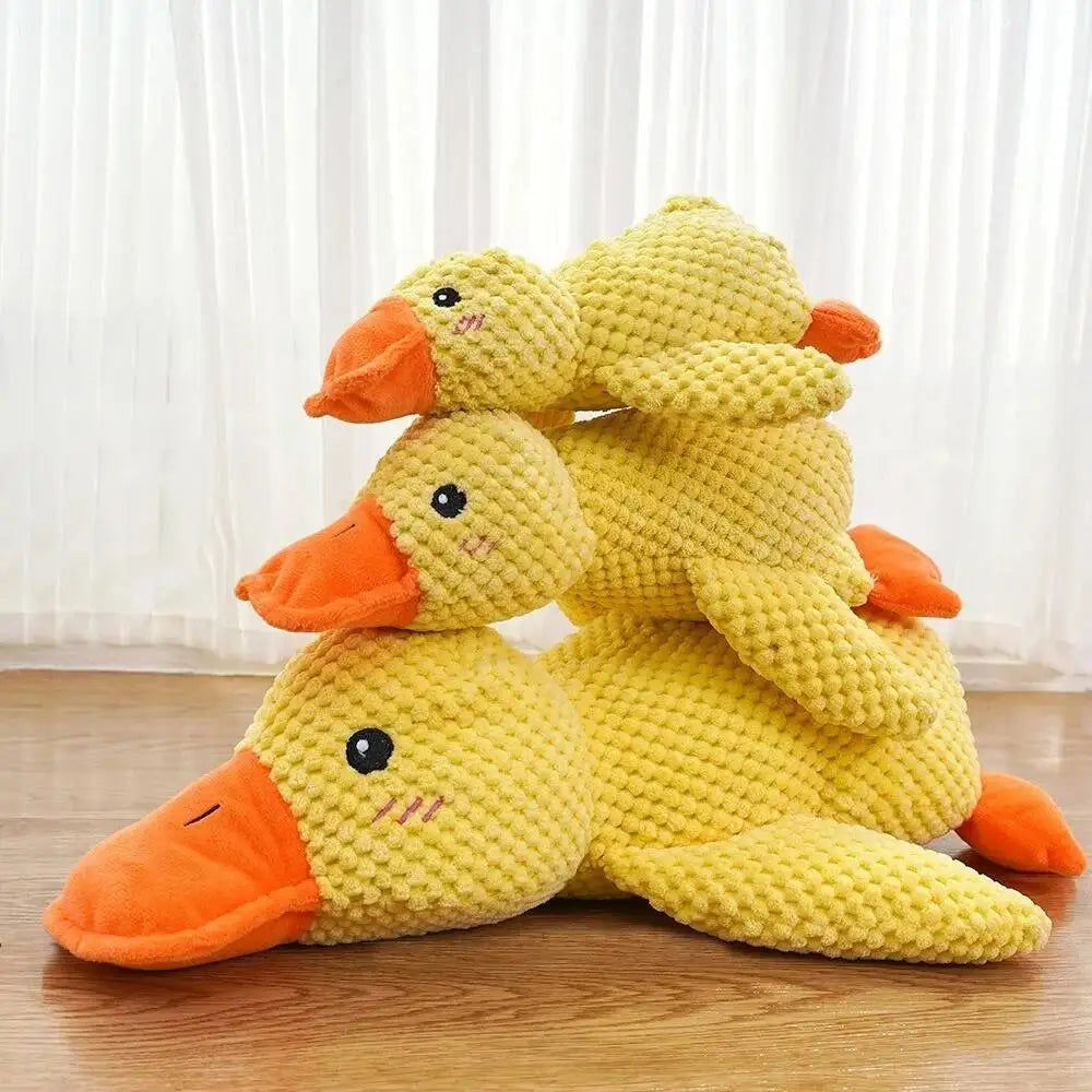 Pet Plush Toy Dog Calming Duck Companion - MyPetDollar.com