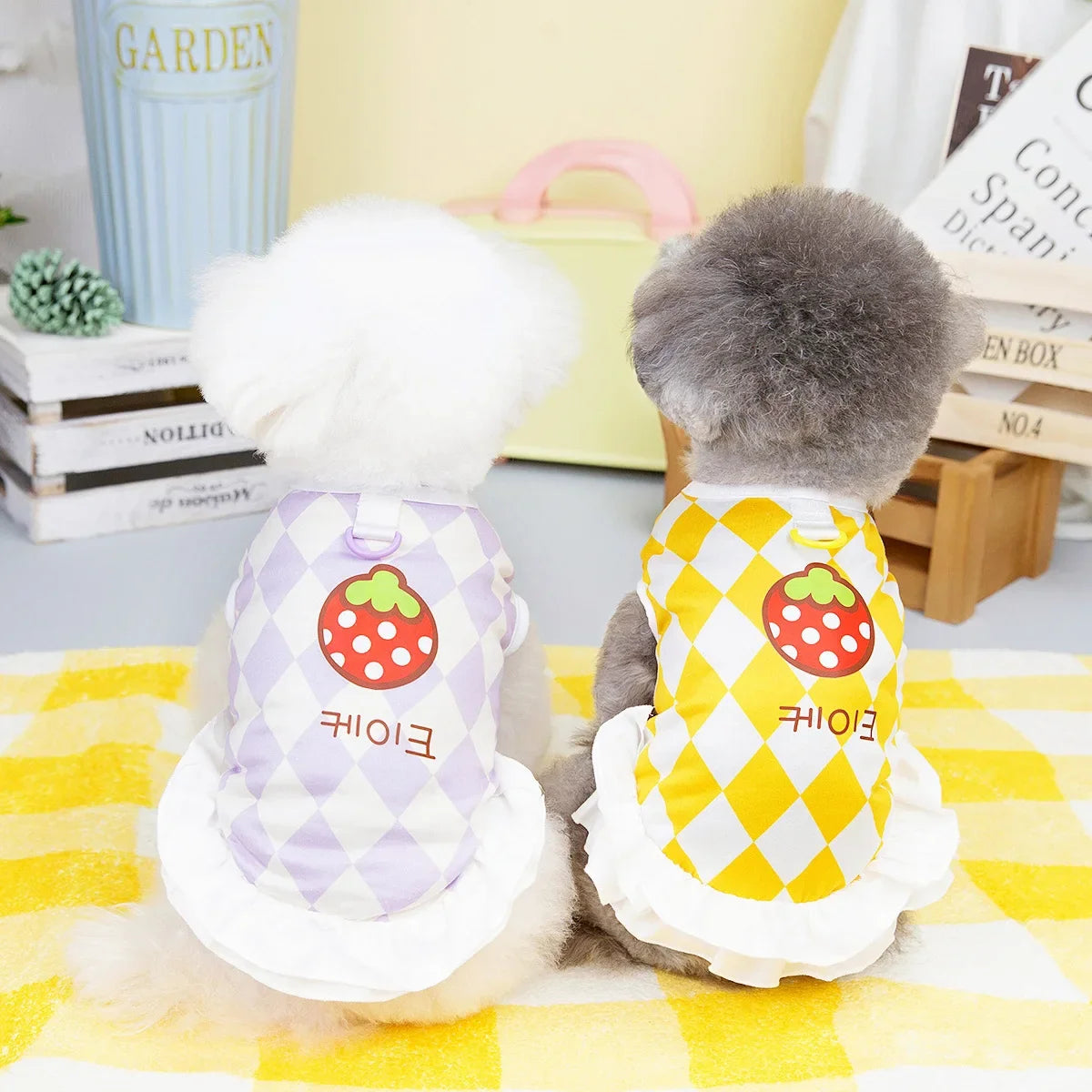 Cute Fashion Dog Clothes with Leash Hole Pet - MyPetDollar.com