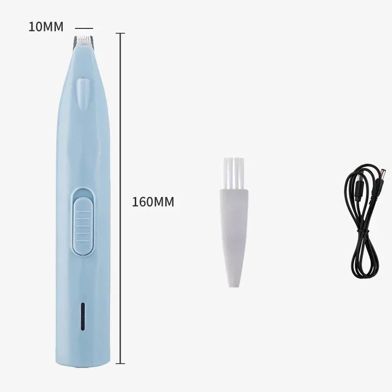 Dog Hair Trimmer Electric Cutter Professional Pet Foot – 5 Colors