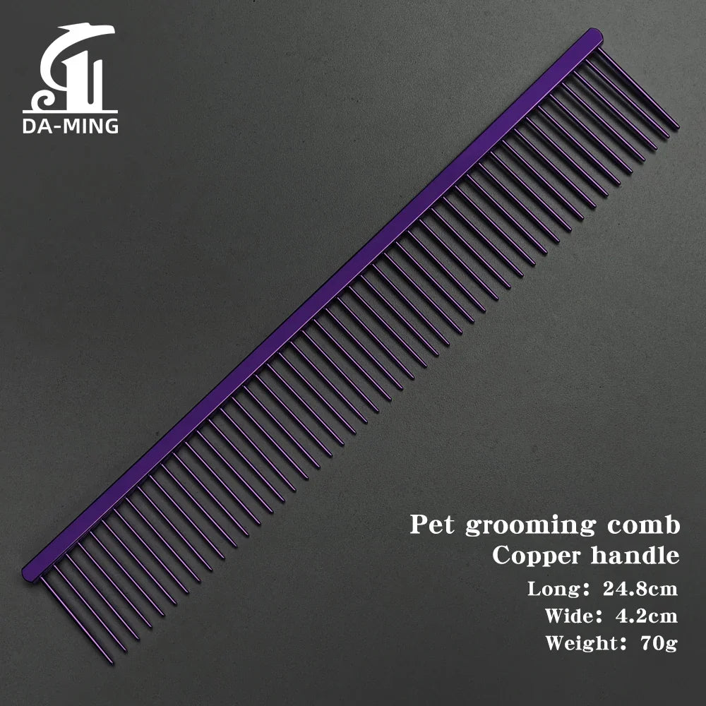 Purple Pet Grooming Comb for Home or Pet - MyPetDollar.com