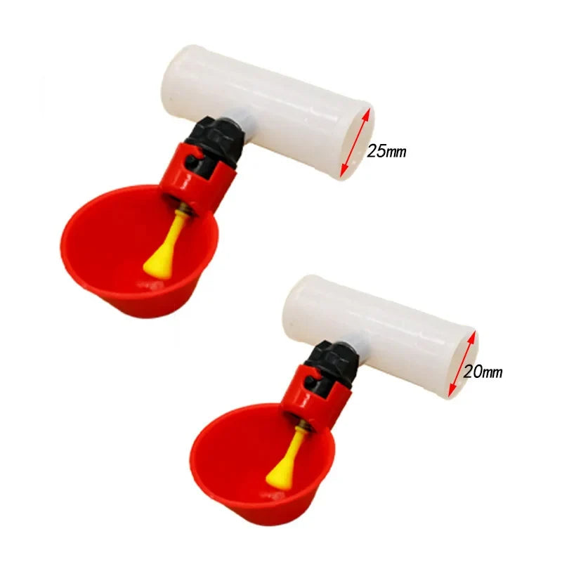10Pcs Automatic Chicken Quail Drinker Bowl - MyPetDollar.com