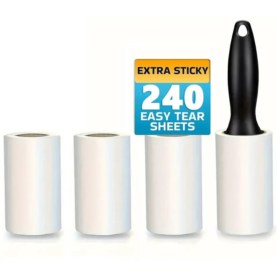 Pet Hair Sticker Roller Super Bonding, 60 – 5 Colors