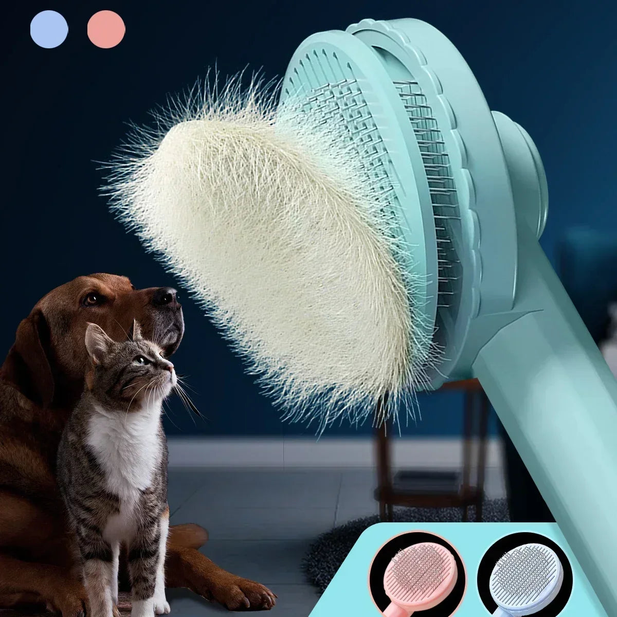 Cat Brush Pet Grooming Brush for Cats Remove - MyPetDollar.com