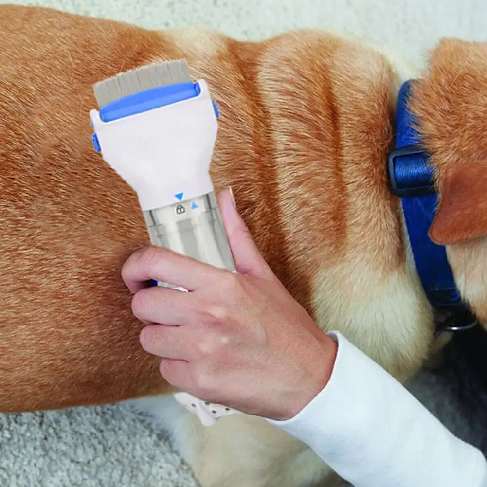Electric Pet Lice Grabber Comb Physical - MyPetDollar.com