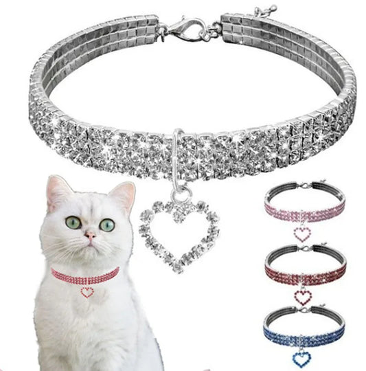 Cat Collar Necklace for Cat Dog Kitten Neck - MyPetDollar.com