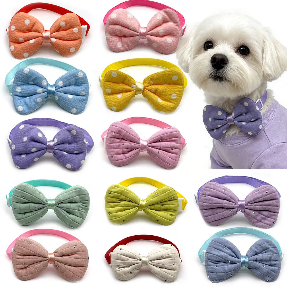 50/100pcs Fashion Pet Dog Bowties for Dog - MyPetDollar.com
