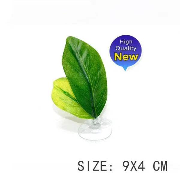 1Pc Artificial Aquarium Leaf Plants - MyPetDollar.com