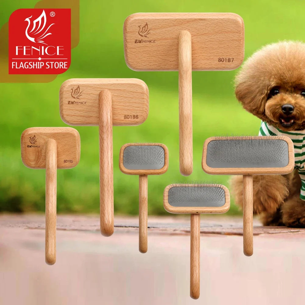 Fenice Pet Grooming Steel Shedding Long Comb - MyPetDollar.com