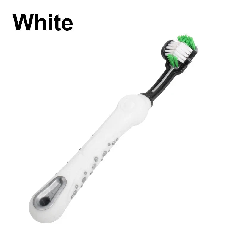 Three Sided Pet Toothbrush Multi-angle