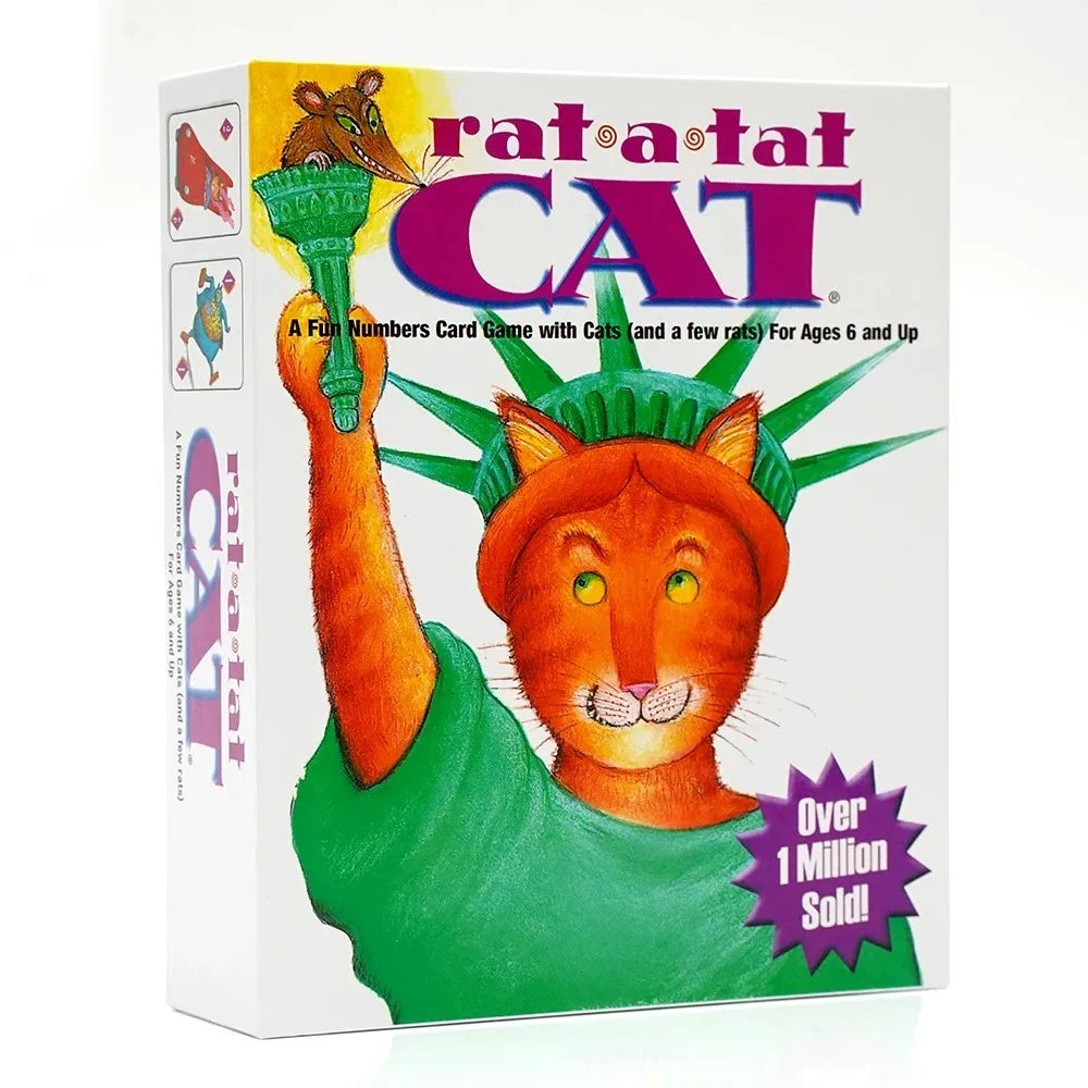 Rat A Tat Cat Fun Numbers Card Game With - MyPetDollar.com