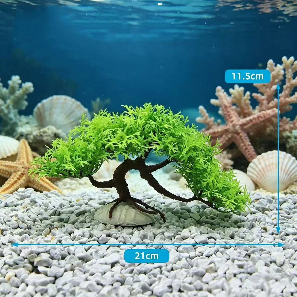Plastic Artificial Aquarium PVC Plants - MyPetDollar.com