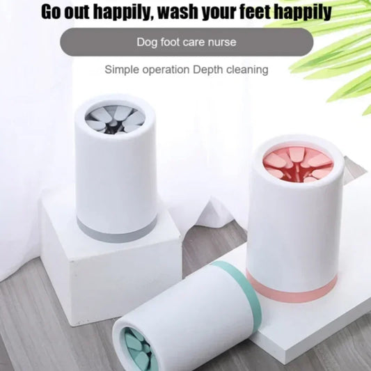Automatic Pet Foot Washer Cup Silicone Soft - MyPetDollar.com