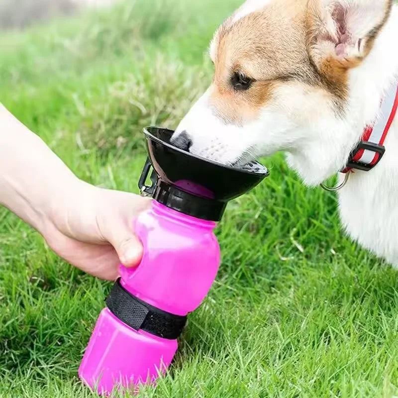 500ml Outdoor Squeeze Portable Pet Dog Water - MyPetDollar.com