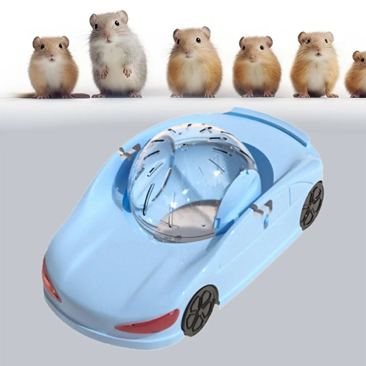 Hamster Exercise Wheel Plaything Car Novelty Lightweight Portable